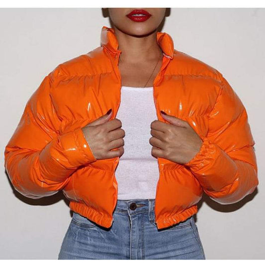 Neon Orange Puffer